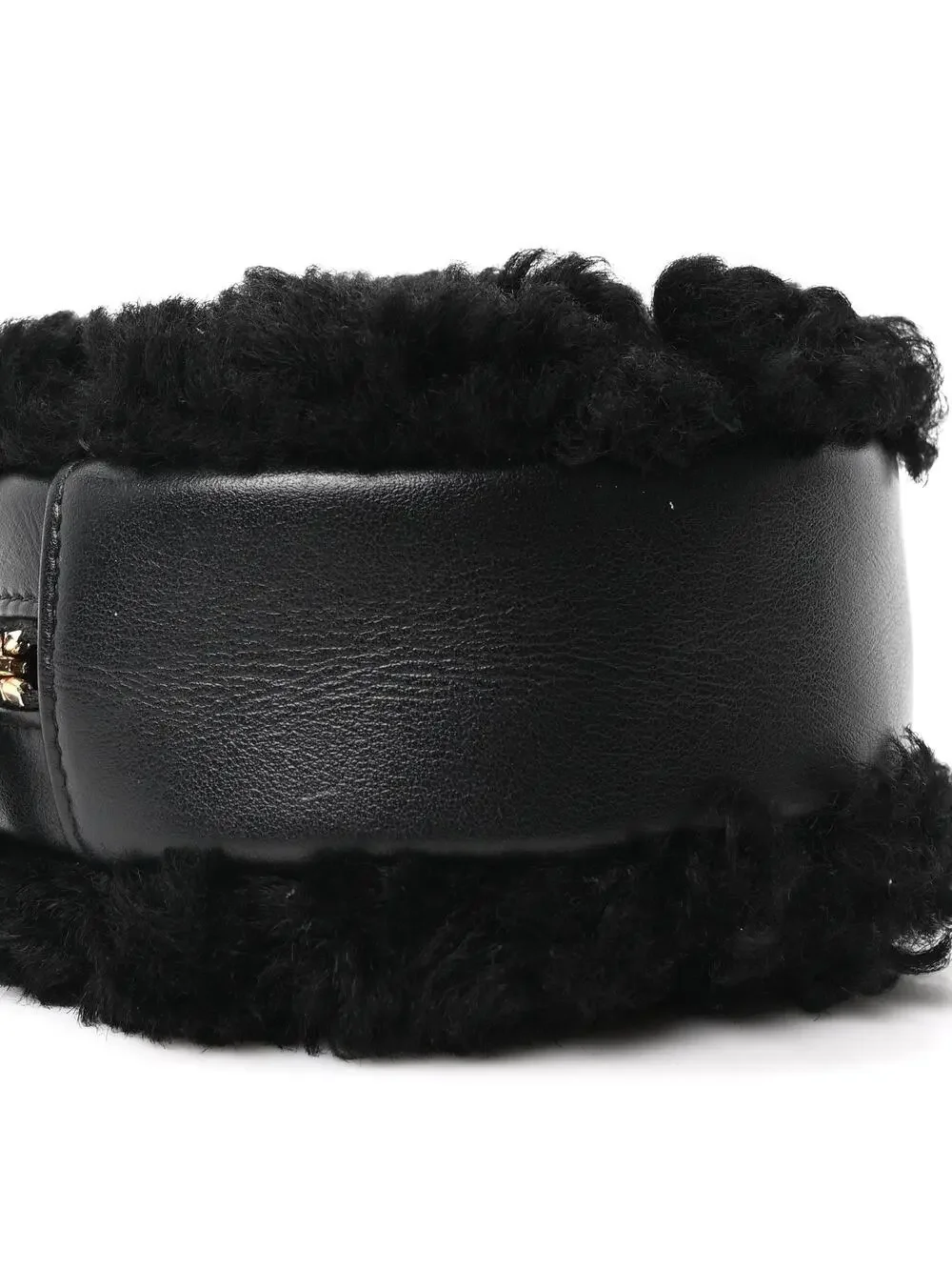 Shearling Sheepskin Chanel 19 Round #301547C17B